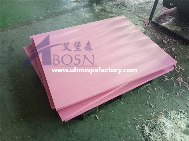 UHMWPE はさみ金のための 3050x1220mm 黄色の UHMWPE シート