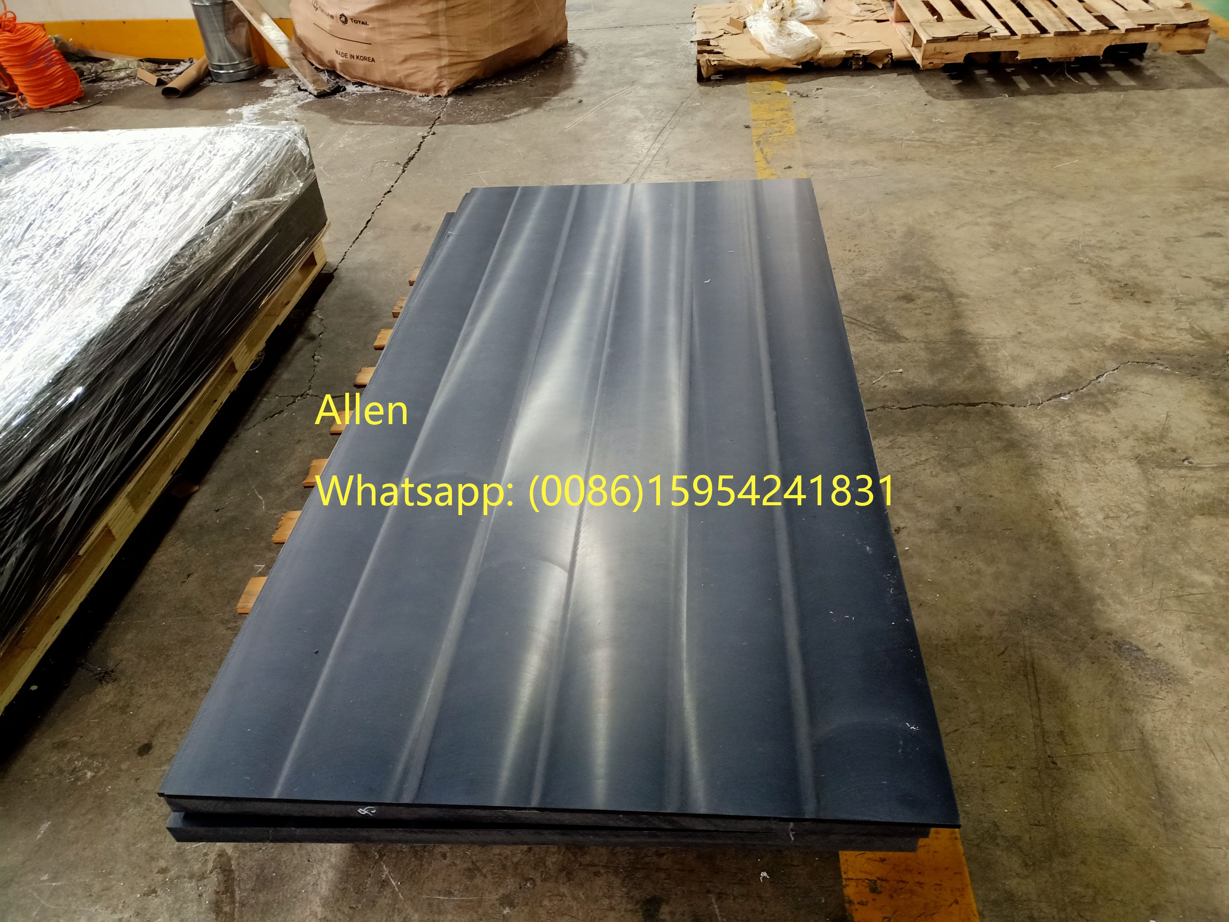 UHMWPE はさみ金 3050x1220mm のための緑の UHMWPE シート 